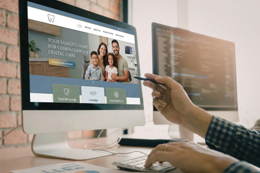Dental website design marketing in Los Angeles