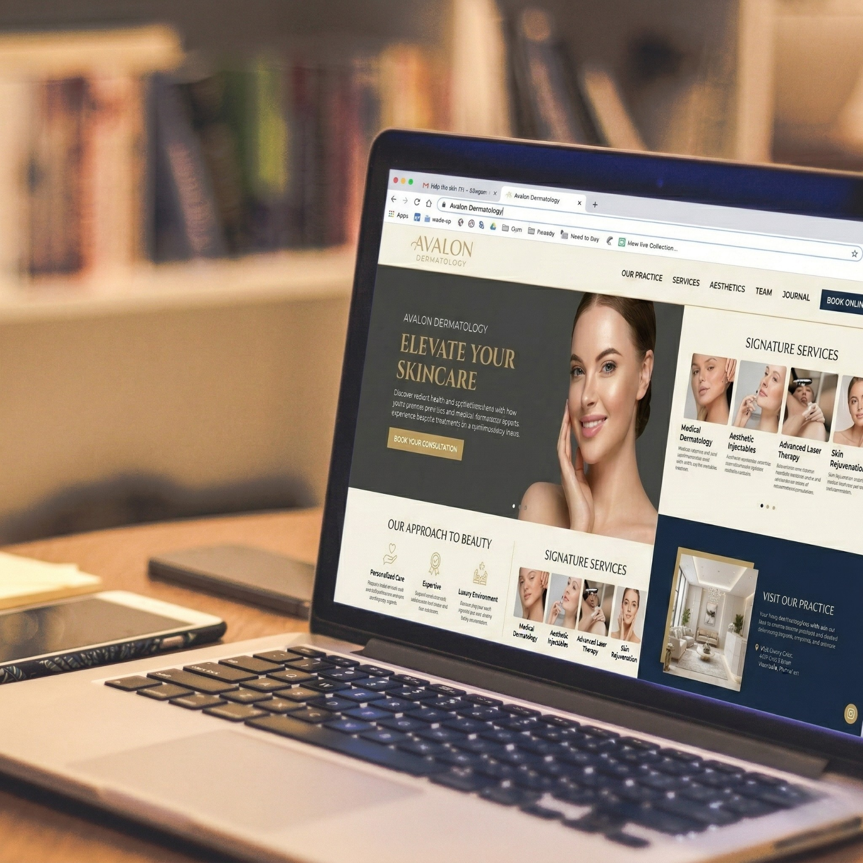 Dermatologist website design in Los Angeles Dermatologist website design in Los Angeles