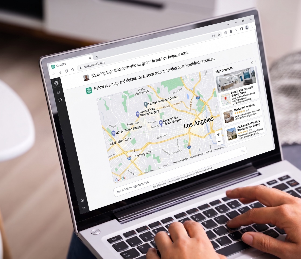 Cosmetic Surgery AI Search Visibility in Los Angeles CA Cosmetic Surgery AI Search Visibility in Los Angeles CA